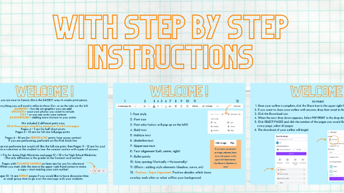 Weekend Student Outline Template image number 3